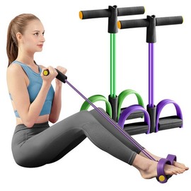 Full-body tubing band 2-line workout method, grip, shoulder exercise, resistance band / 전신튜빙밴드 2선 운동법 그립 어깨운동 고무줄