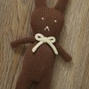 LAWKUL Baby Soft Toys 100% Cotton Bunny Rabbit Knit Toy