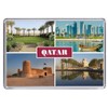 Qatar Souvenir Acrylic Fridge Magnet (Standard: 70x45mm)