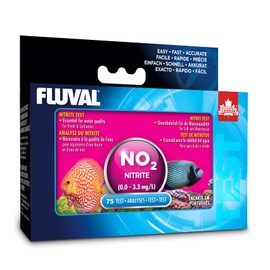 Fluval Nitrite Test Kit for Aquarium Water, Freshwater & Saltwater Fish Tank Test
