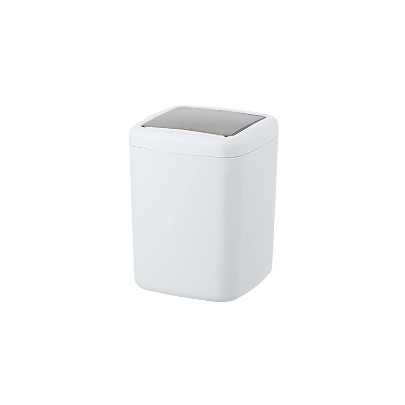 Wenko Barcelona S Swing Top Bin - Cosmetic Bin -