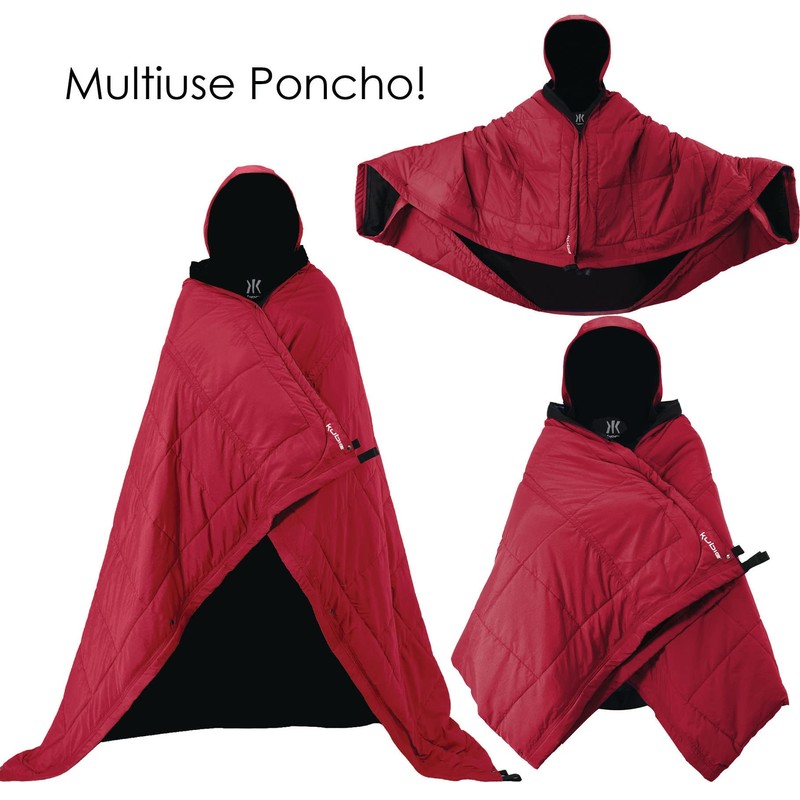Kijaro Kubie 10-in-1 Versatile Portable Hammock, Poncho, Blanket, Sleeping Bag,