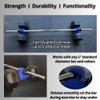 Dualbell Pair- Connect Dumbbells to Barbell (Blue)