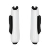 4PCS White PU Shell Horse Front Back Leg Guard Boot