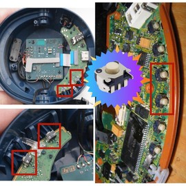 Paquete de 10 interruptores de botón izquierdo derecho para DS Lite NDSL NDSi y XL LL GBM, CD, auriculares, micro interruptor táctil de cámara