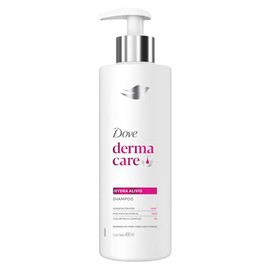 DOVE Shampoo Derma Care Hydra Alivio, Hidratación por 100h. Cabello Hidratado. Regenera de Cuero Cabelludo a Puntas. Desarrollado con Dermatólogos,...
