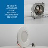 Jolux 5/6 Inch LED Spring Hook Retrofit Downlight, Recessed can