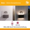 Paulmann Neda 94577 LED Solar House Number Light with Motion