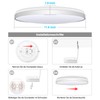AmazeFun LED Ceiling Light 36 W - Ceiling Light Dimmable