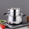 Desirable Steamer for Chinese Seiro Steamer 6.4-7.1 inches (16.2-18 cm)