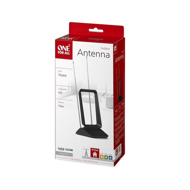 One For All DVB-T2 Antenne ohne Verbindu