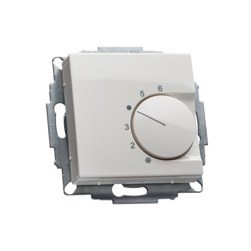 Halmburger Room Thermostat RTR-5510rg Including Jung AS 500 Single Frame