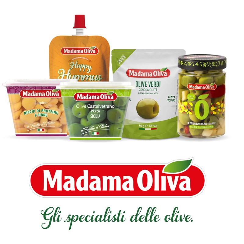 MADAMA OLIVA, Lupini, Ottimo Snack per Aperitivi, Ideale per le