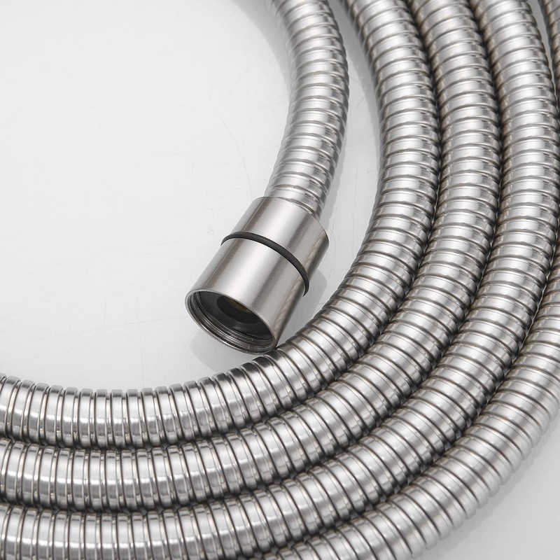 Homevacious 100 Inch Brass Fittings Extra Long Flexible Stainless Steel