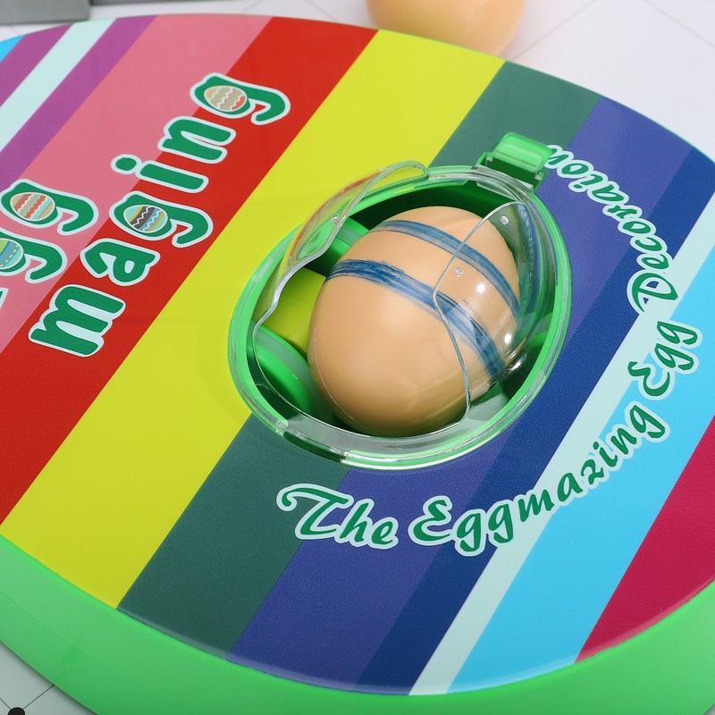 DIY Real Egg Doodle Toy Electric Easter Egg Painting Machine
