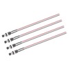 sourcing map 4 Pcs 3A 250V AC 7mm Mini Self-locking