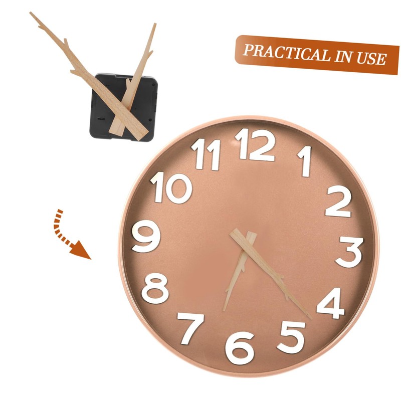 COHEALI 4 Sets Quartz Clock Movement DIY Clock Mechanism Kit