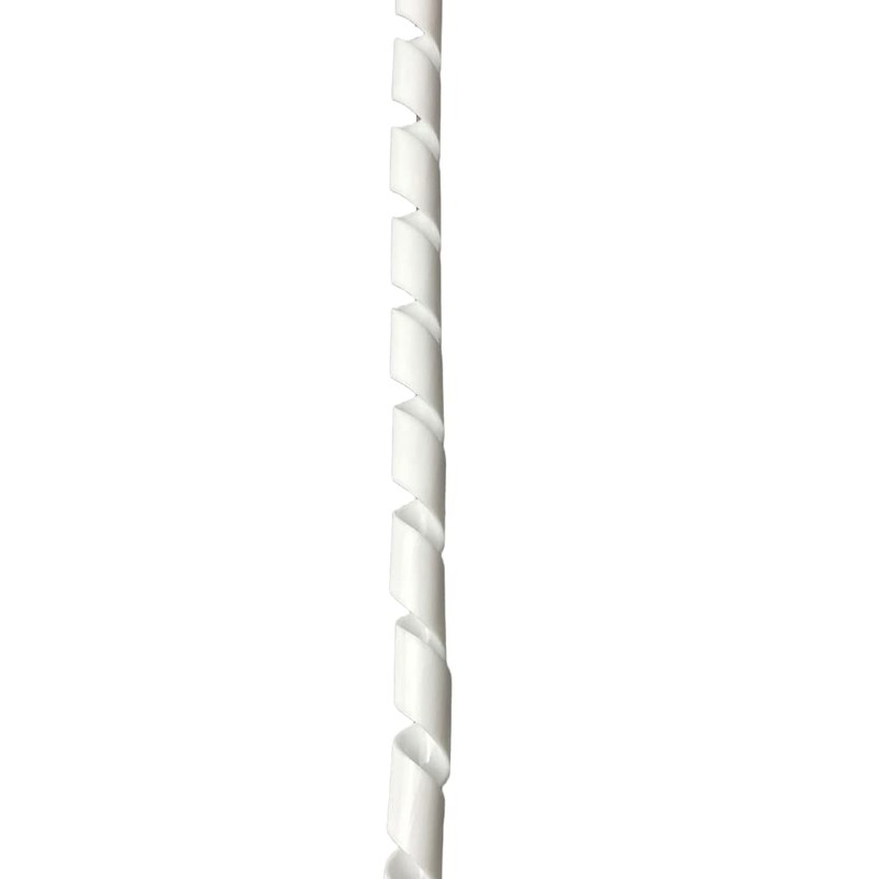 On1shelf® Cable Management Spiral Wrap White 12mm (10m)