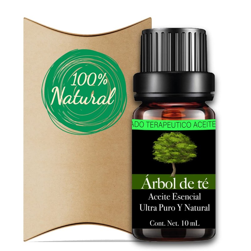 Alluem Aceite Esencial de Arbol de Te 100% Natural Y
