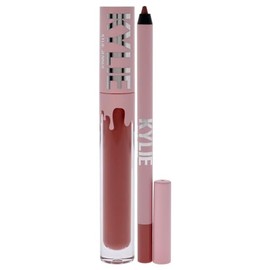 Kylie Cosmetics - Kit de labios mate, 301 Liquid Angel para mujer, 2 lápices labiales líquidos mate de 0.10 onzas, delineador de labios de 0.03 onzas
