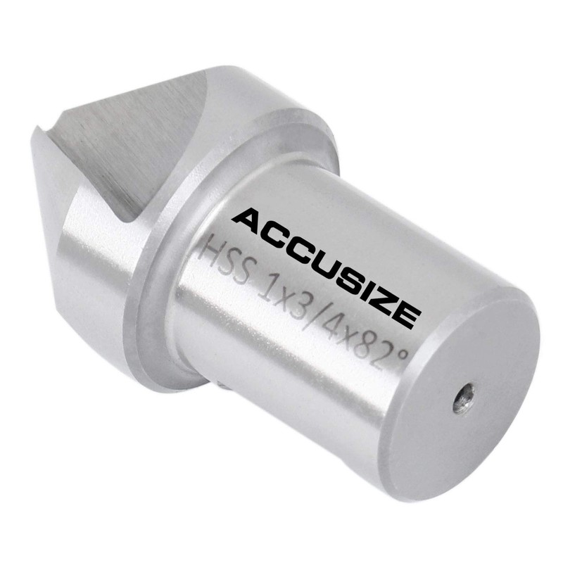 Accusize Industrial Tools 1'' Hss Countersink for Rota-Cutter, 3/4'' Weldon