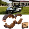 10L0L Golf Cart Brake Shoes Fits for EZGO G&E 1997-Up,
