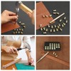 OwnMy 27PCS Leather Stamping Tools Kit Includes 26PCS 8mm Capital