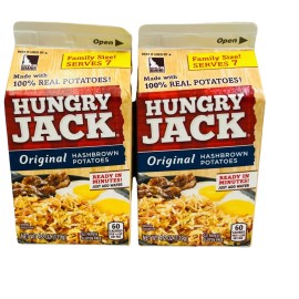 Hungry Jack Original Hashbrown Potatoes 4.2 oz ( 2 pack )