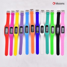 Wrist Pedometer Watch for Activity Tracking Pedometer Black 3ea