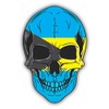 Zirni Skull Flag The Bahamas Sticker Decal Design