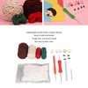 Hedgehogs Crochet Kit with Yarns Crochet Hook Stuffing DIY Learn