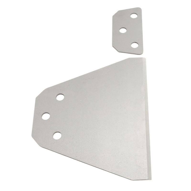 6in Floor Scraper Bit Spring Steel Round Shank 2 Grooves