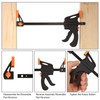 LISHINE 4 Inch Bar Clamps for Woodworking, 8 Pack Quick