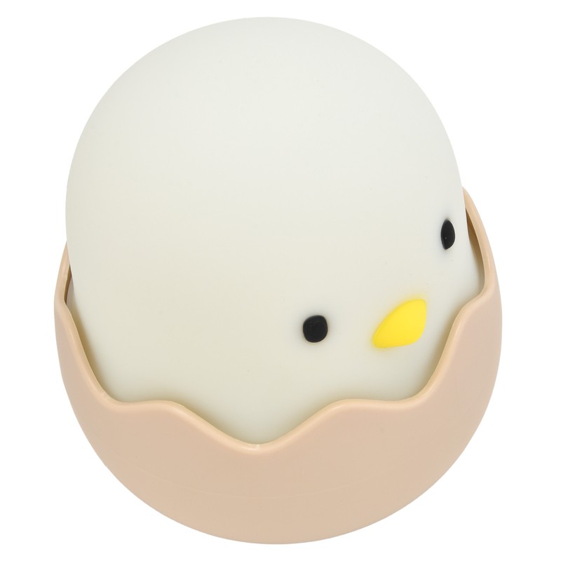 Night Light Eggshell Chicken 3 Dimensional Cute Silicone Household Bedside