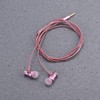 Gatuida Ear Headphones Microphone Metal Stereo Bass Earphones for Noise
