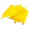 24pcs Plastic Tent Pegs Durable Spike Hook Awning Camping Caravan