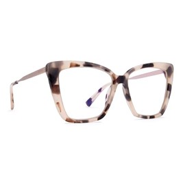 DIFF Becky IV Blue Light Blocking Cat Eye Glasses for Women UV400, Cream Tortoise