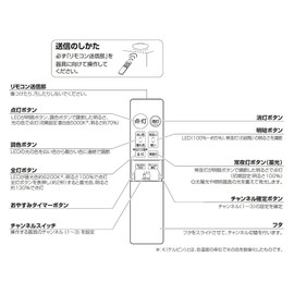 HK9807MM Panasonic Panasonic Lighting Fixture Ceiling Light Remote Control
