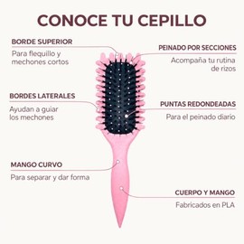 Acondicionador Just Curls con aceite de aguacate Acondicionador nutritivo para cabello rizado Fórmula que realza los rizos Repara el cabello dañado y 