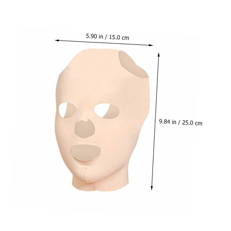 Outanaya 1pc Elastic Facial Mask Skin Tighten Sleep Mask for
