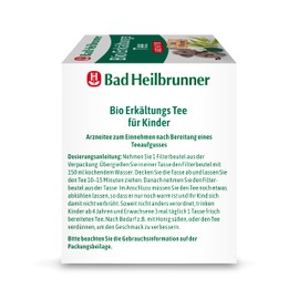 Bad Heilbrunner Organic Cold Tea for Children (12 x 8 Filter Bags)