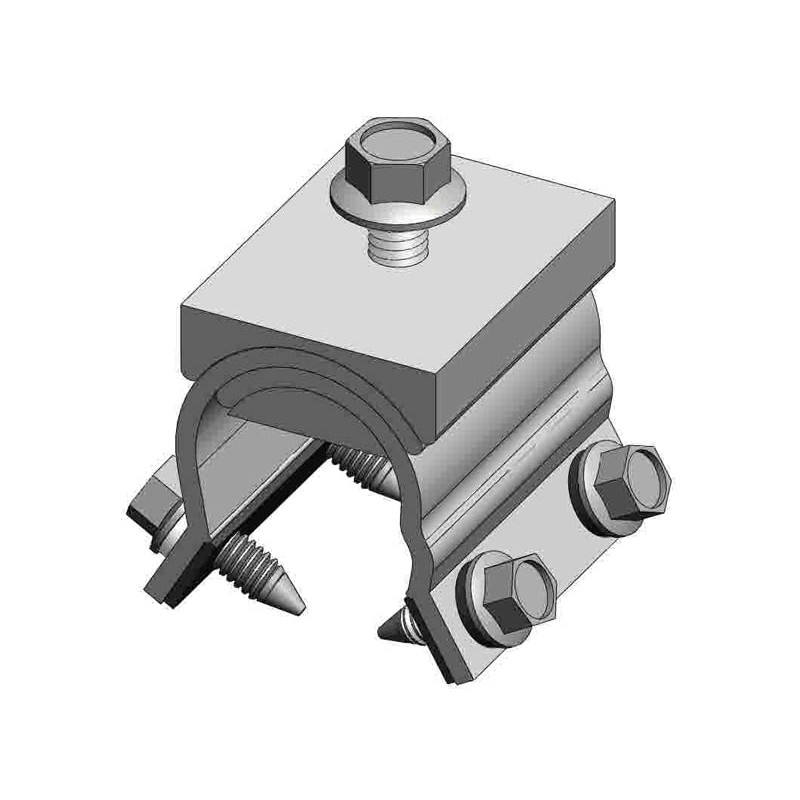 MageBracket RH R-Panel Trapezoidal Metal Roof Mounting Racking Rib Bracket