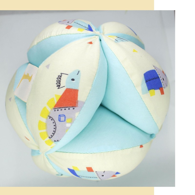 Surikatokids - Montessori-Ball - Kleinkind-Sinneskugeln (Dinosaurier)