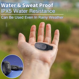 Lisiearoo Wearable Bluetooth Speaker with Magnetic Clip - IP54 Waterproof, Ultra-Light Design for Gym, Cycling & Shower - Bluetooth 5.3 & Dual Wearing Modes