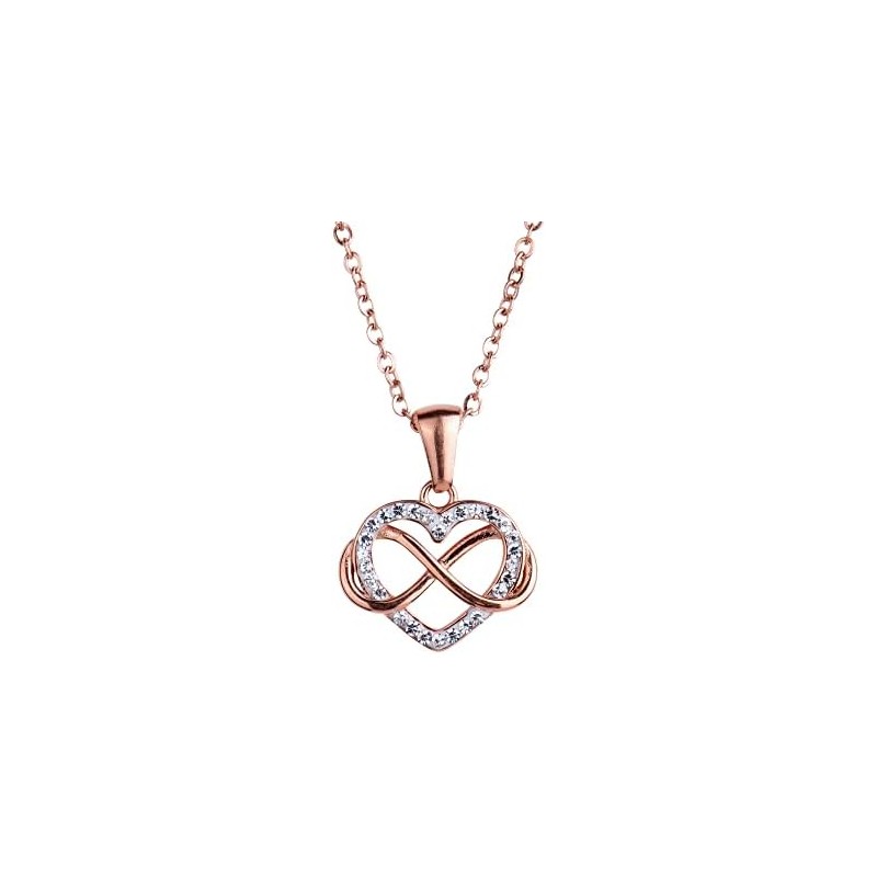 LuckyLy Collares para Mujer Acero Inoxidable y Zirconia Cúbica Regalos