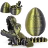 ISFOFO 3D Printed Dragon Egg, Kids Dinosaur ToysDragon Eggs with