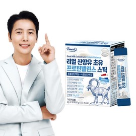 리얼 산양유 초유 프로틴밸런스 스틱 30포 분말 / 단백질 보충 17종 혼합유산균 아미노산 비타민 / 리얼 산양유 초유 프로틴밸런스 스틱 30포 분말  단백질 보충 17종 혼합유산균 아미노산 비타민