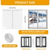 Window Plastic Insulation Kit, Window Insulation Covering Film (59"*59")