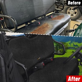MDPROMCP UTV Seat Covers - Fit for 2002-2008 Ranger 500/700/800 Ranger Bench Seat Covers 1680D Fabric Waterproof Adjustable Durable Protection for Your Ranger Seats