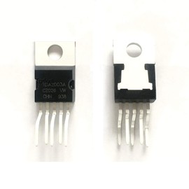 Todiys TDA2003/TDA2003A/TDA2003AV ECG1288 2-Channel IC Audio Power Amplifier, 20 Pcs, 18V, 20W, TO-220-5